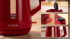 Електрическа кана Bosch TWK1M124, MyMoment Plastic Kettle, 2400 W, 1,7 l, Индикатор за чаша, Червен снимка 4