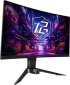 Монитор ASRock PG27QRT2A, 27" QHD, VA, 180Hz, 16:9, 1500R, 1ms, Wi-Fi 4/5/6/6E/7, HDMI, DP, 2x 2W снимка 2