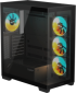 Кутия Gigabyte C500 PANORAMIC Stealth Black - Mid-Tower снимка 2