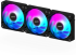 Комплект вентилатори GIGABYTE AORUS EZ CHAIN 120 Black 3-Pack ARGB снимка 3