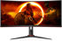 Монитор AOC CU34G2XP/BK, 34" Curved 1500R VA, WLED, 3440x1440 180Hz, 1ms, 430 cd-m2 снимка 2