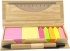 Linea Комплект листчета, линия и химикалка, в бамбукова кутия снимка 1