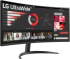 Монитор LG 34WR50QK-B, 34" UltraWide Curved, AG, VA, 5ms, 1ms MBR, 3000:1, 300 cd-m2, 21:9, WQHD снимка 4