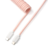 Кабел за клавиатура Keychron Coiled Aviator Light Pink снимка 1