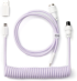 Кабел за клавиатура Keychron Coiled Aviator Light Purple снимка 2