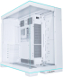 Кутия Lian-Li PC-O11 Dynamic EVO RGB Mid-Tower, АTX, Micro-ATX, Стъклен капак, USB Type-C, Бяла снимка 2