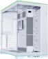 Кутия Lian-Li PC-O11 Dynamic EVO RGB Mid-Tower, АTX, Micro-ATX, Стъклен капак, USB Type-C, Бяла снимка 1