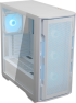 Кутия COUGAR Uniface RGB, Mid Tower, 4x 120mm ARGB, USB-Type C, Прозрачен капак, Бял снимка 8