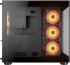 Кутия COUGAR FV150 RGB, Mid tower, АТХ, 4x 120mm, USB-Type C, RGB бутон, Прозрачен капак, Черен снимка 6