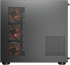 Кутия COUGAR FV150 RGB, Mid tower, АТХ, 4x 120mm, USB-Type C, RGB бутон, Прозрачен капак, Черен снимка 8
