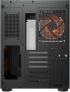 Кутия COUGAR FV150 RGB, Mid tower, АТХ, 4x 120mm, USB-Type C, RGB бутон, Прозрачен капак, Черен снимка 9