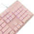 Клавиатура Геймърска SBOX GK-003441 : TACHI, мембранна, розовa снимка 5
