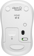 Мишка Logitech M240, Безжична, Bluetooth, 4000 dpi, 10 метра обхват, Бял снимка 5