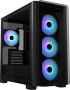 Кутия ASUS A23 PLUS, Mid Tower, Micro ATX, USB Type C, AURA Sync, Прозрачен капак, Черен снимка 1