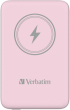 Външна батерия Verbatim Външна батерия Charge \'n\' Go, магнитна, 10000 mAh, Розов снимка 1