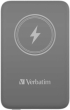 Външна батерия Verbatim Външна батерия Charge \'n\' Go, магнитна, 10000 mAh, Сив снимка 1