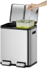 Eko Кош за отпадъци Ecocasa II, за разделно събиране, с педал, 15+15 L снимка 4