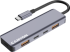 USB Хъб CANYON hub DS-18 5in1 USB-C Grey снимка 4