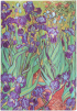 Paperblanks Планер Van Gogh's Irises, Mini, хоризонтален, твърда корица, 80 листа, за 2025 година снимка 2