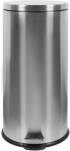Office 1 Кош за отпадъци, с педал, метален, 29 х 29 х 65 cm, 30 L, инокс снимка 2