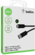 Кабел Belkin, USB-C към USB-A, черен снимка 2