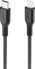 Кабел Belkin Playa USB-C към Lightning 1M, Черен снимка 1