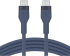 Кабел Belkin USB-C към USB-C 2.0, силиконов, 2 м, син снимка 2