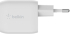 Принадлежност за смартфон Зарядно устройство двойно Belkin USB-C Gan PPS 45W, Бял снимка 4