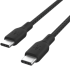 Кабел с оплетка Belkin BoostCharge USB-C към USB-C 3M, Черен снимка 5