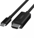 Кабел Belkin USB-C към HDMI 2.1, 2 м, черен снимка 4