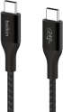 Кабел Belkin BOOST CHARGE™ USB-C към USB-C Cable Braided 240W 2M, Черен снимка 1