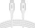 Кабел Belkin BOOST CHARGE™ USB-C към USB-C Cable Braided 240W 2M, Бял снимка 3