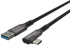 Кабел/адаптер Genesis Cable USB-C(M)--USB-A(M) 3.1 GEN 1, 5GB-S PD15W VR, 5m, Black снимка 2