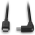 LINDY LNY-32005 : Кабел USB 2.0 USB-C към USB-C, 90° под ъгъл, десен, 1м снимка 4