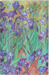 Paperblanks Планер Van Gogh's Irises, Maxi, хоризонтален, мека корица, 88 листа, за 2025 година снимка 2