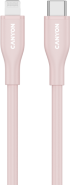 Кабел/адаптер CANYON cable CLNM60 C-L 60W MFI, 1 м, Розов снимка 2