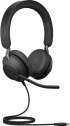 Професионални слушалки JABRA Evolve2 40 SE Стерео USB-C, MS 24189-999-899 - черен снимка 2