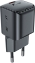 Принадлежност за смартфон Acefast Универсално зарядно за стена Charger Wall GaN PD20W - A73 Mini - USB-C x 1, Черен снимка 3