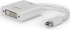 Адаптер Mini DP към DVI-D 24+1, M-F, бял снимка 3