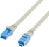 Медна пач корда Patch Cord Cat.6A U-UTP LSZH 500MHz grey 1m снимка 2
