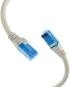 Медна пач корда Patch Cord Cat.6A U-UTP LSZH 500MHz grey 1m снимка 4