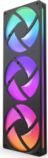 Комплект вентилатори NZXT F360 RGB Core, Черен снимка 2