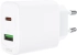 Принадлежност за смартфон Acefast Универсално зарядно за стена Charger Wall GaN PD20W - A25 - USB-C x 1, USB-A x 1, Бял снимка 4