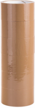 Office 1 Тиксо, опаковъчно, 48 mm x 66 m, кафяво, 6 броя снимка 2