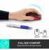 Безжична компютърна мишка Logitech M190 червена снимка 3