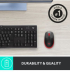 Безжична компютърна мишка Logitech M190 червена снимка 5
