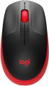 Безжична компютърна мишка Logitech M190 червена снимка 1