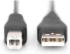 КАБЕЛ USB DIGITUS - USB-A to USB-B - 1,8 m - Black - PN AK-300102-018-S снимка 2