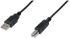 КАБЕЛ USB DIGITUS - USB-A to USB-B - 1,8 m - Black - PN AK-300102-018-S снимка 1