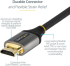 HDMI кабел STARTECH с Ethernet, 2 м, черен/сив снимка 4